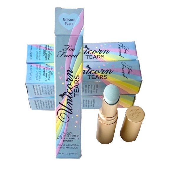 new Too Faced ☻ Mystical Lipstick ☻ Unicorn Tears - Picture 8 of 10